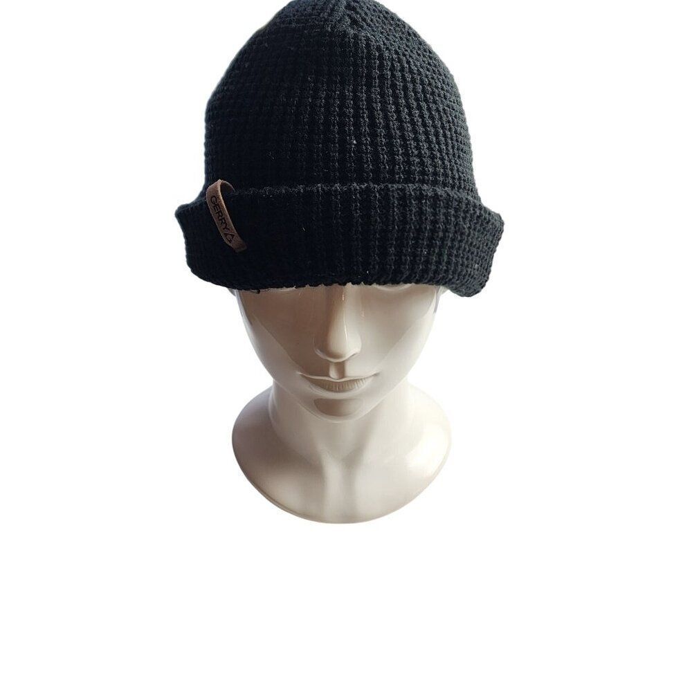Gerry Unisex Faux Fur Lined  Black Winter Hat One Size